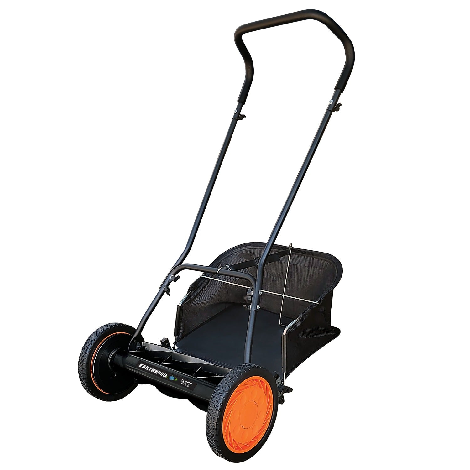 Earthwise Spindelmäher 18" 7 Messer mit Fangkorb