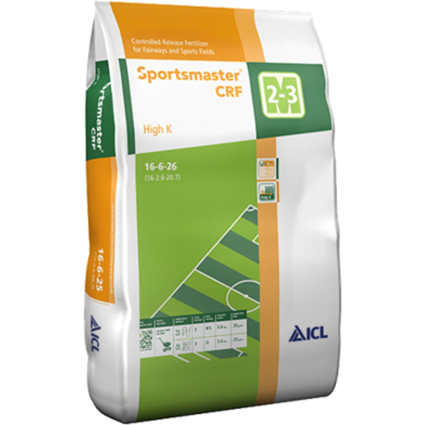 Herbstdünger 25kg/1000m² - ICL Sportsmaster CRF High K 16-6-26