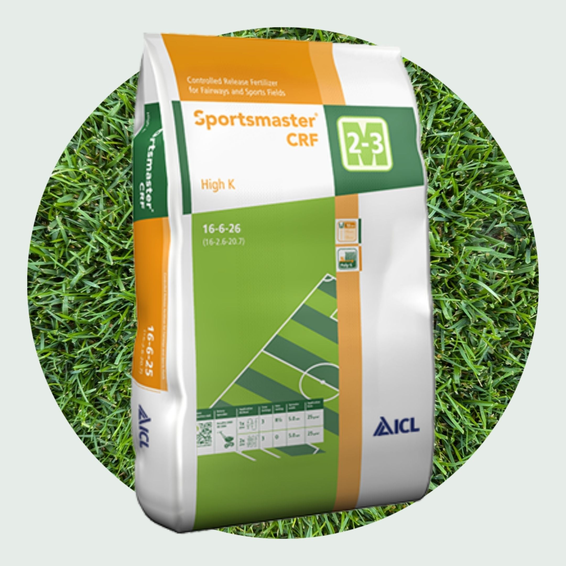 Herbstdünger 25kg/1000m² - ICL Sportsmaster CRF High K 16-6-26