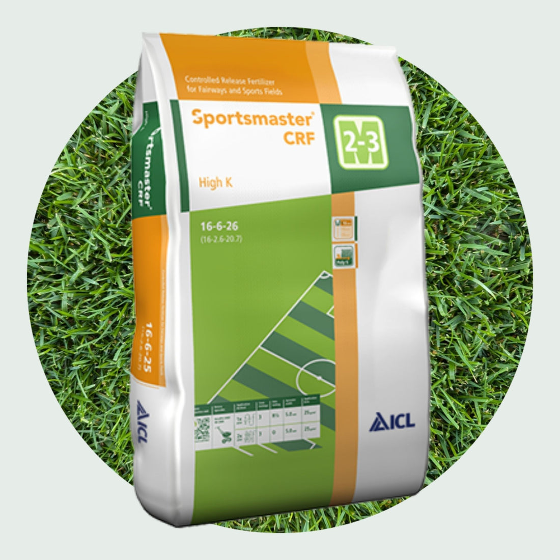 Herbstdünger 25kg/1000m² - ICL Sportsmaster CRF High K 16-6-26