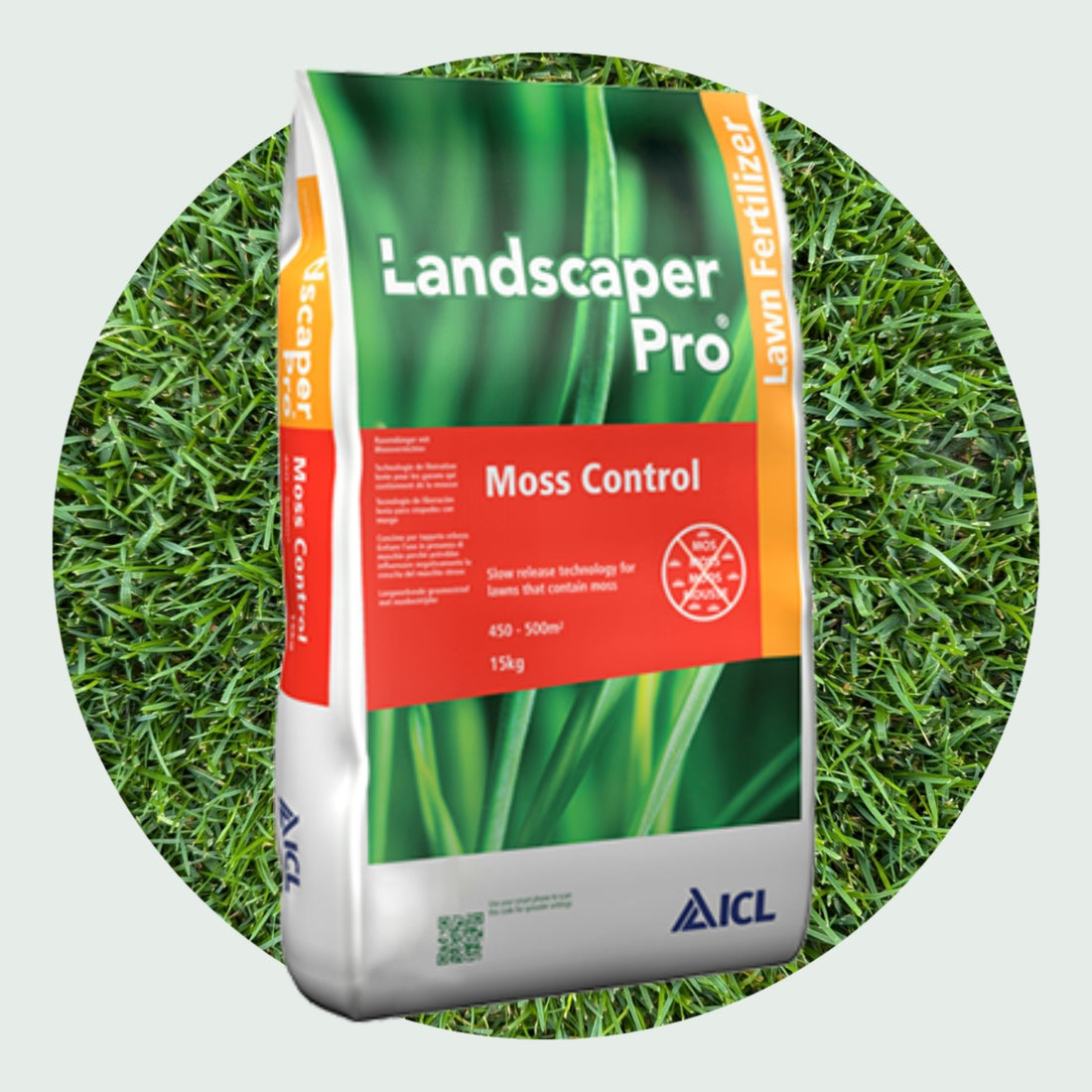 Ganzjahressdünger 15kg/425m² - ICL Landscaper Moss Control 14-0-5+FE