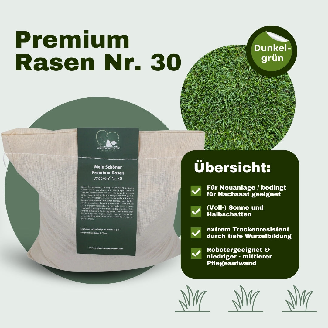 Mein Schöner Premium-Rasen „trocken“ Nr. 30