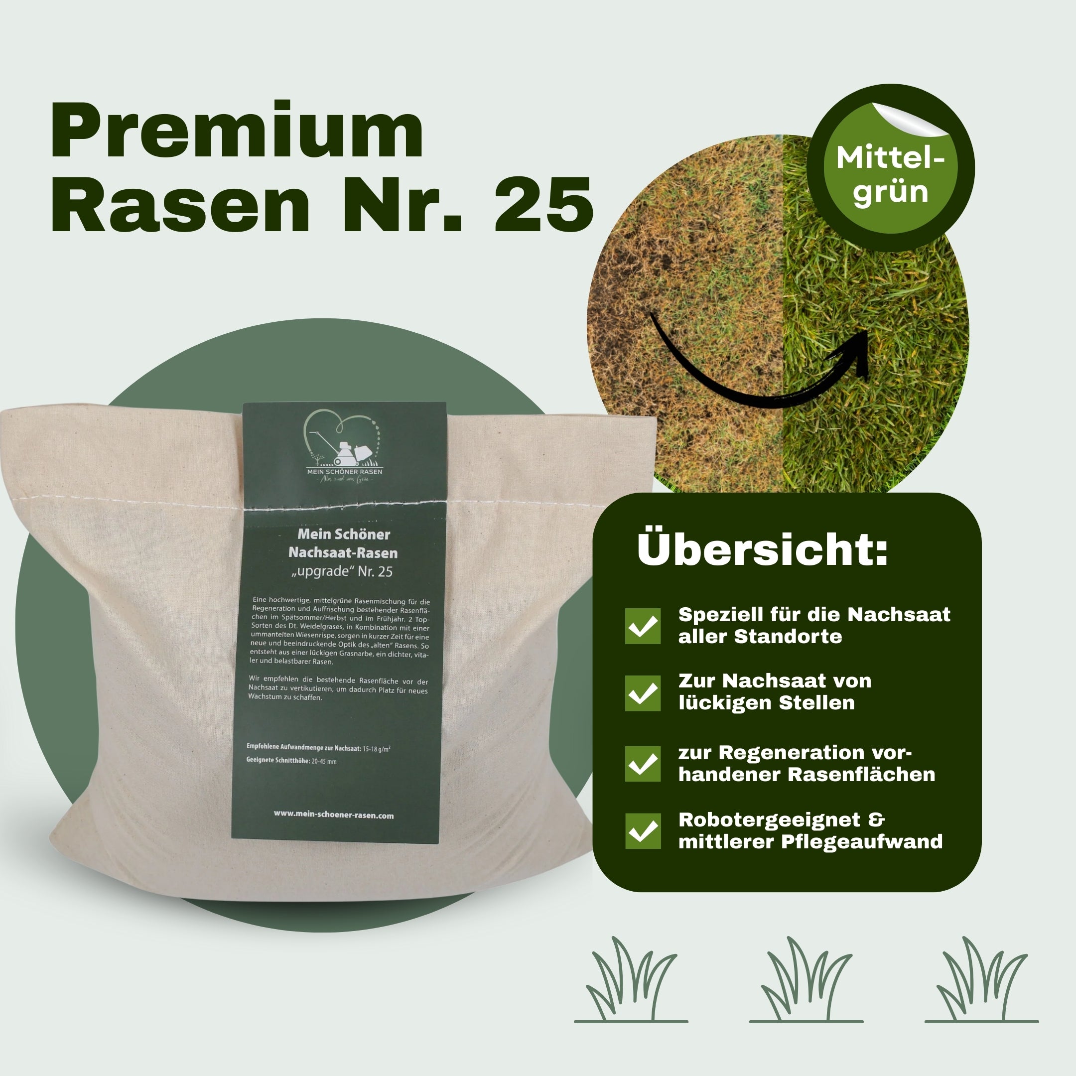Mein Schöner Nachsaat-Rasen „upgrade“ Nr. 25